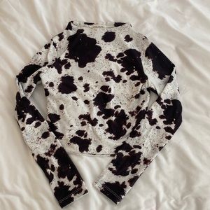 Cowprint top